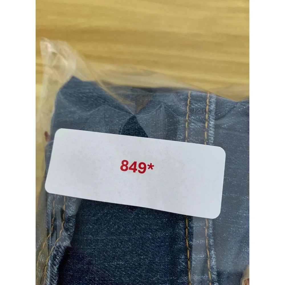 Levis 527 Jeans Mens 34x30 Blue Slim Bootcut Fade Denim Pants